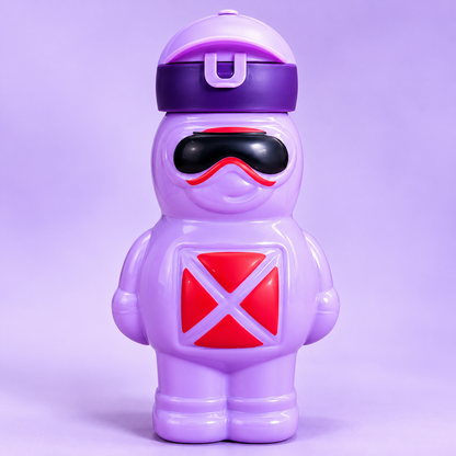 Astronaut Cartoon Water Bottle – 750ml Kids School Bottle