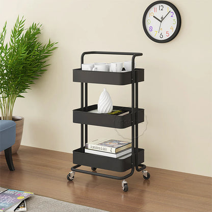 3-Drawer Utility Cart