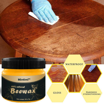 Beewax Honey Grain Wood Polish