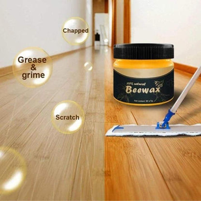 Beewax Honey Grain Wood Polish