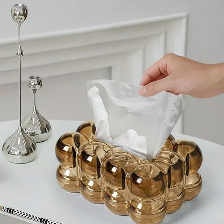 Bubble Tissue Box, Home and Living 