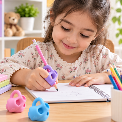 Children’s Ergonomic Pencil Gripper – School Writing Accessory