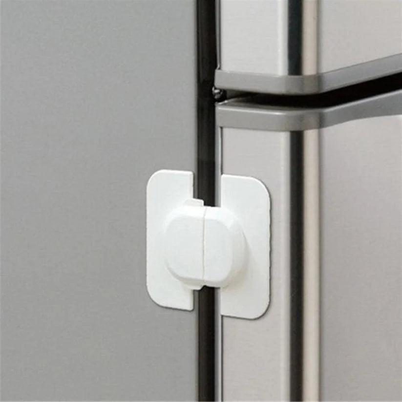 Durable Tough Build Fridge Door Lock Clip System