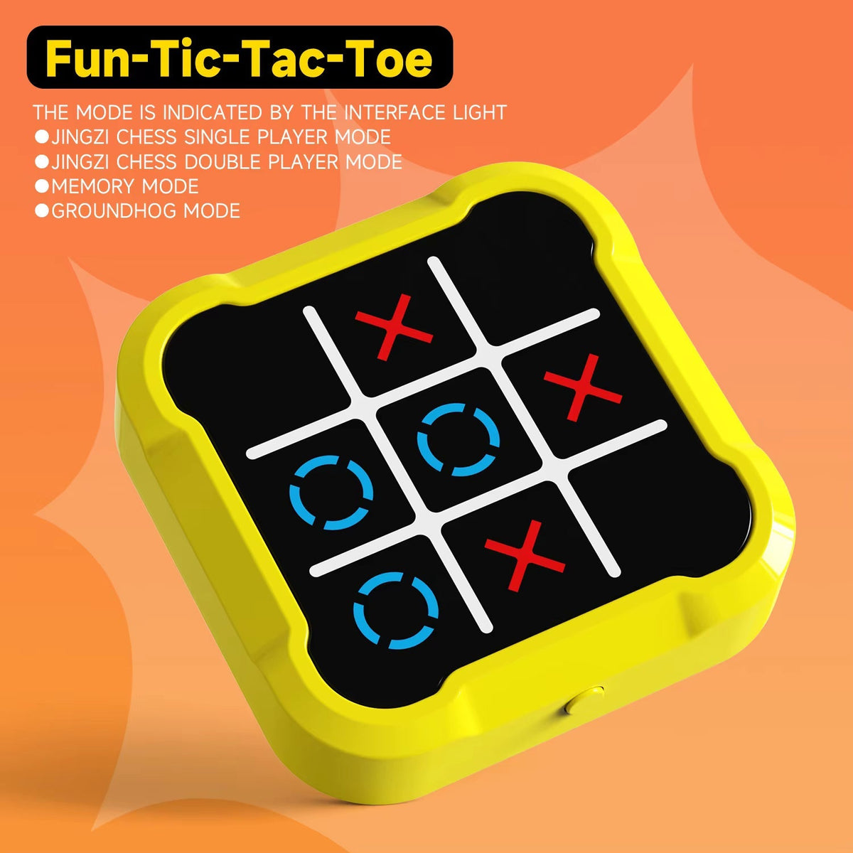 Classic Battle Electronic Game – Touch-Sensitive Tic Tac Toe Toy