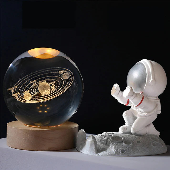 Galaxy Crystal Sphere Light Lamp