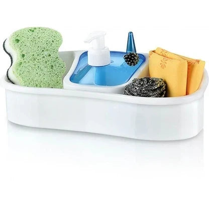 Dishwashing Set With Liquid Holder