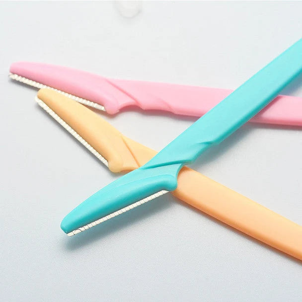 3Pcs Tinkle Eyebrow Razor For Women