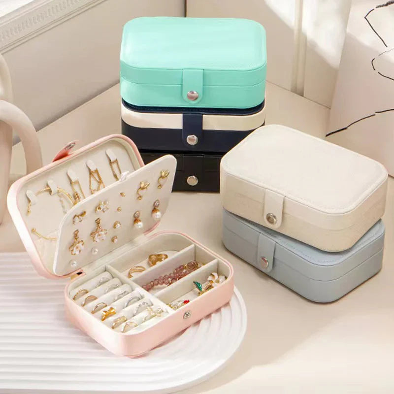 Korean Ins Style Portable Jewelry Storage Box