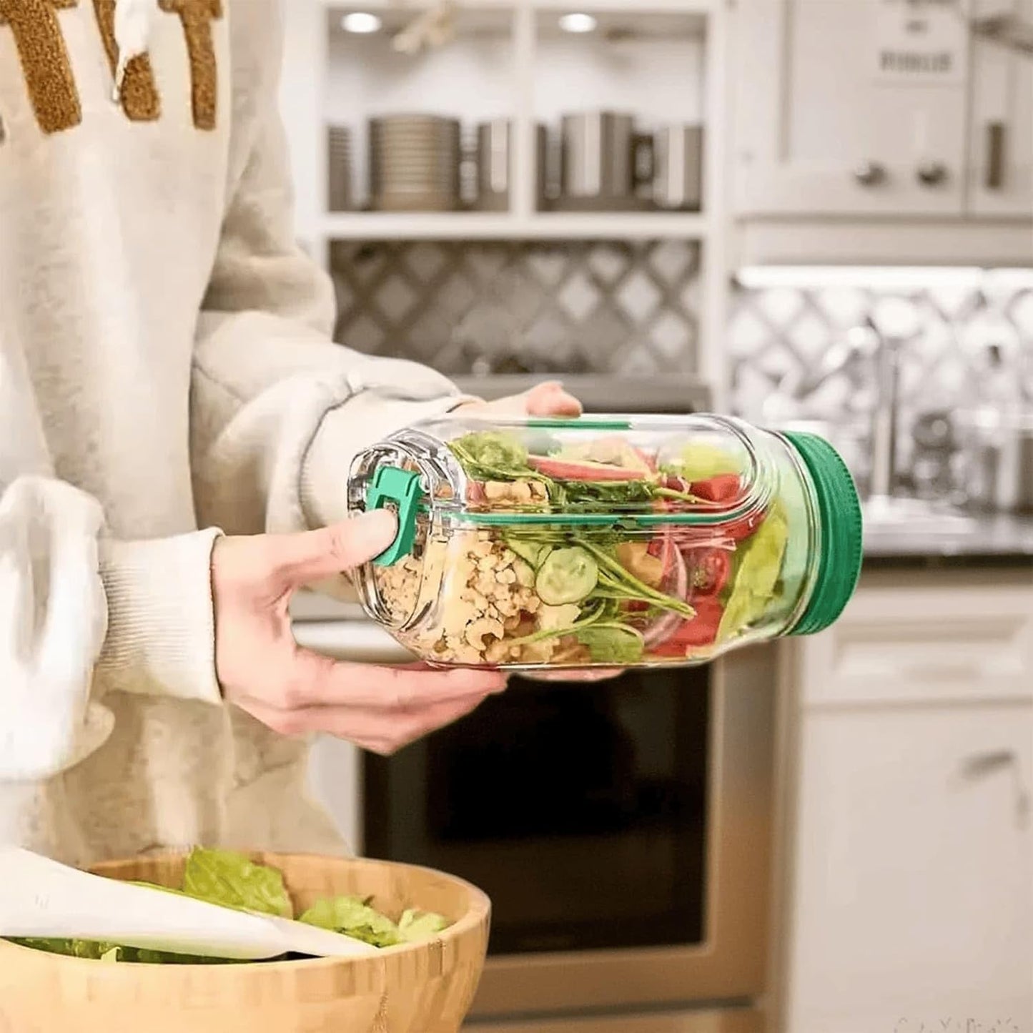 Fresh Meal Leakproof Storage Box For Salad, Snacks & Lunch