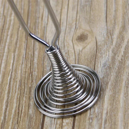 Stainless Steel Spring Egg Beater Hand Whisk