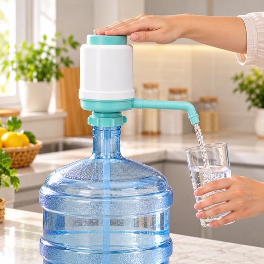 Hand Press Bottle Water Pump – Convenient Manual Water Dispenser