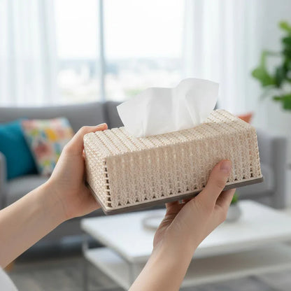 Knit & Knot Tissue Box