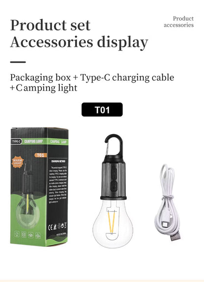 LED Hanging Lantern for Camping & Outdoor Use