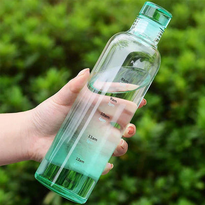 Lightweight Clear Gym Water Bottle with Handle