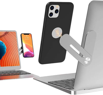 Dual Screen Magnetic Phone Mount For Laptop