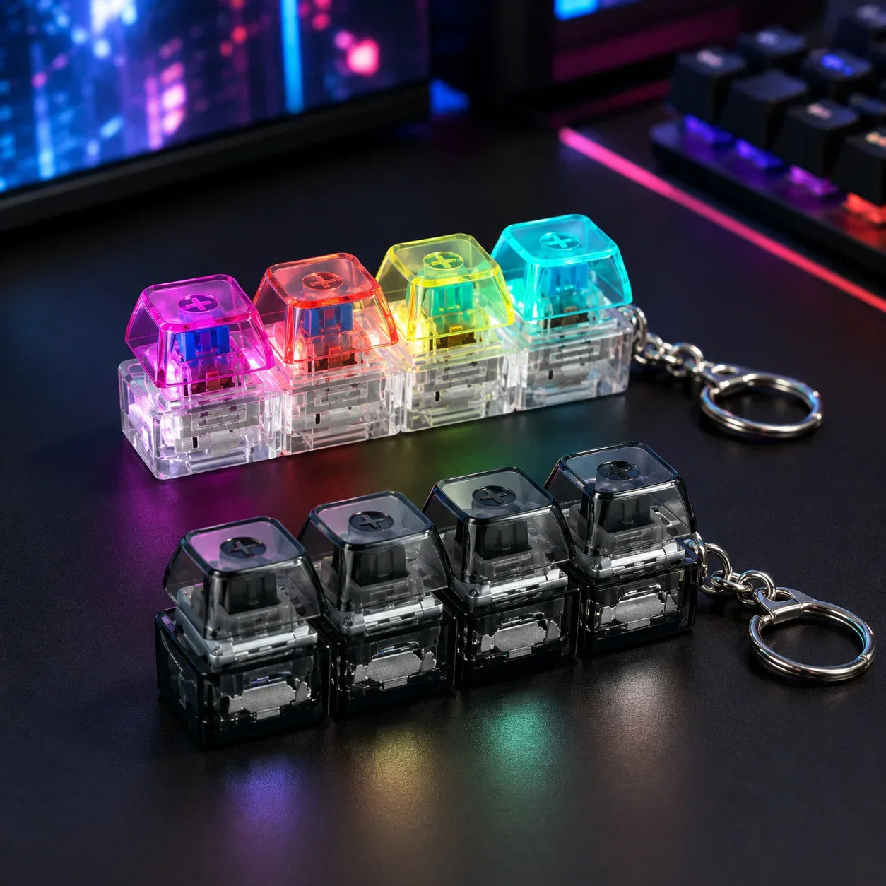 Mechanical Keyboard Switch Keychain