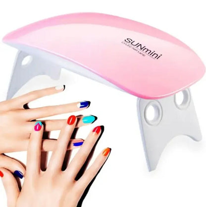 Mini USB Rechargeable UV Nail Lamp, Health and Beauty 