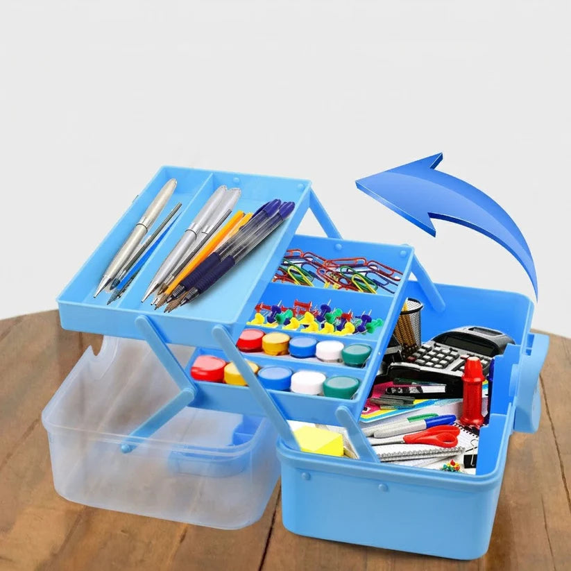 Multi Layer Stackable Plastic Storage Container