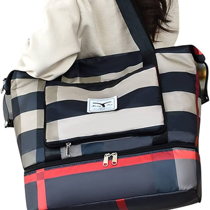 Multicolor Expandable Travel Bag, storage bag
