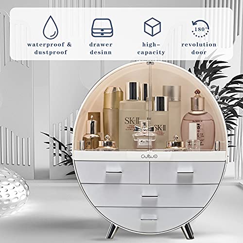 Oval Shaped Cosmetic Organizer, Jewerly Organizer 