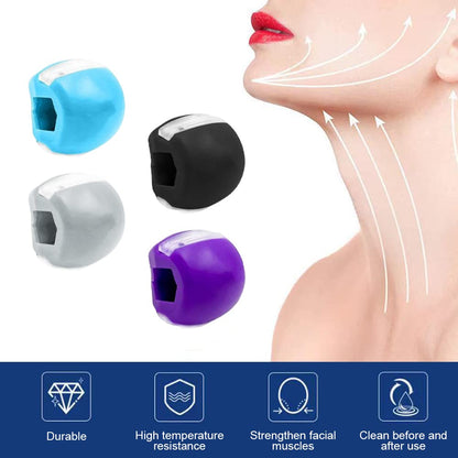 Portable Jawline Shaper – Facial Fitness & Jaw Exercise Tool