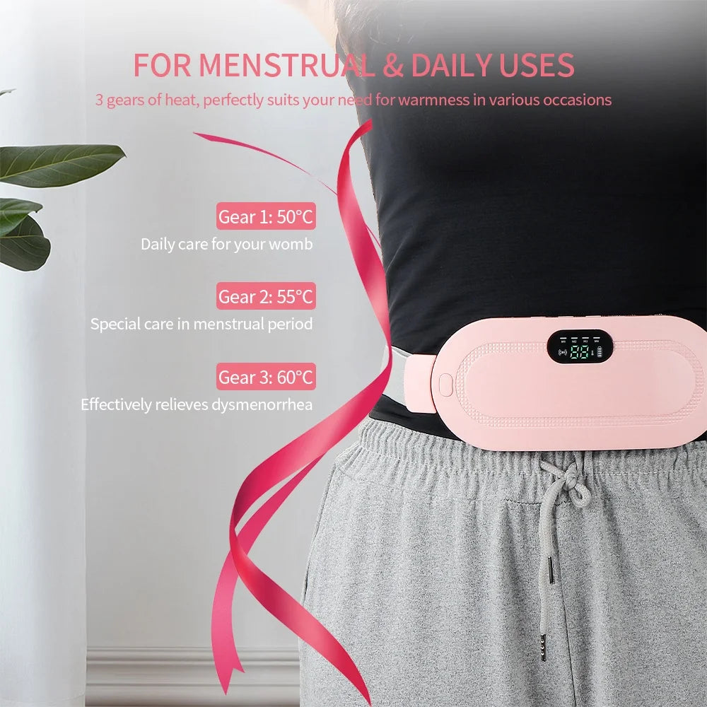 Portable USB Rechargeable Heating & Vibration Belt