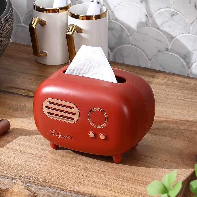  Radio Tissue Box, Home and Living 