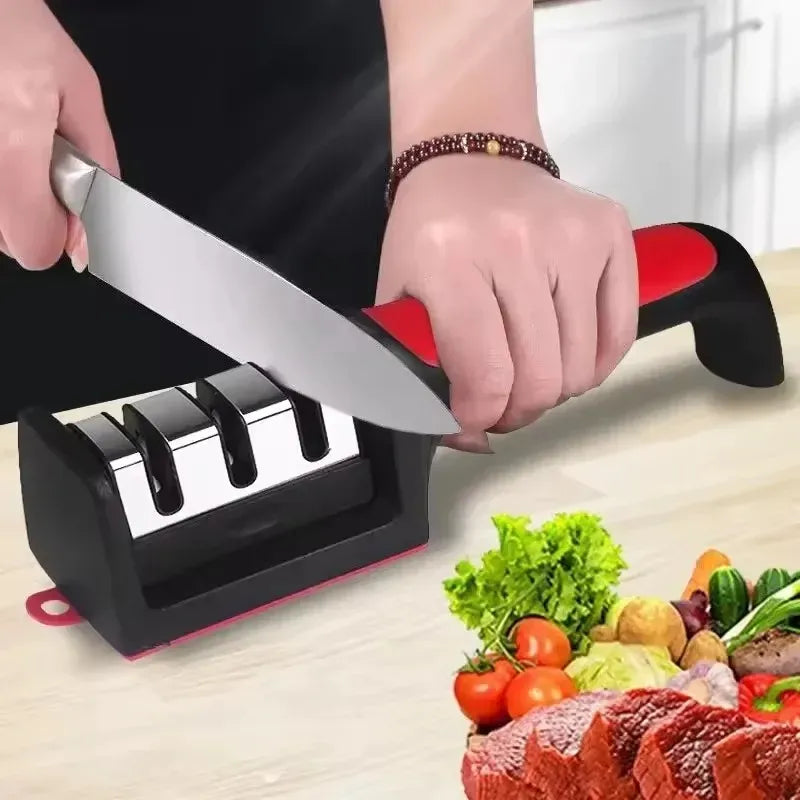 Red n Black Knife Sharpener