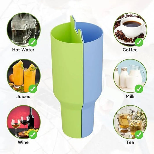Sectioned Silicone Cup With Organizer Layout