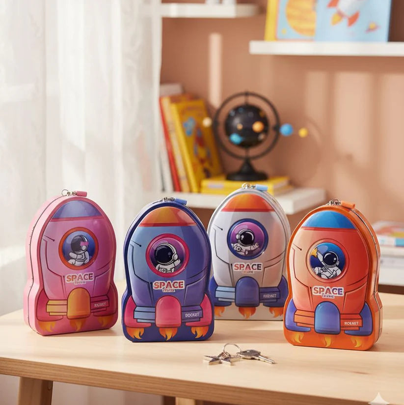  Metal Money Saving Box