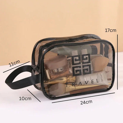 See-Through Travel Case With Zipper