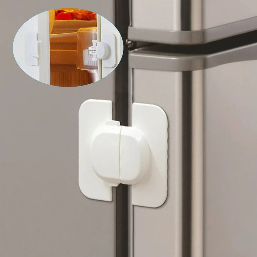 Durable Tough Build Fridge Door Lock Clip System