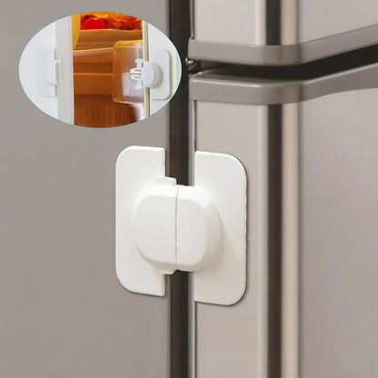 Durable Tough Build Fridge Door Lock Clip System