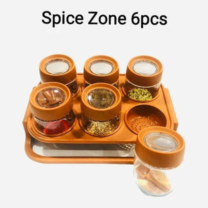 6-Piece Spice Shelf Set