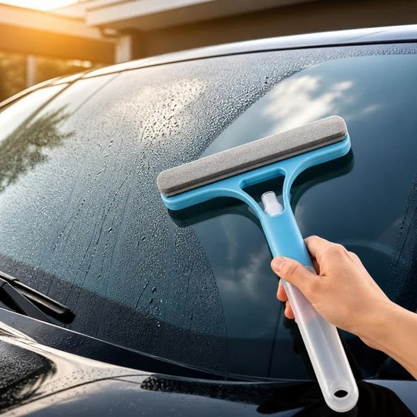 Spray & Wipe Window Cleaner – 3-in-1 Squeegee for Glass, Mirrors & Surfaces