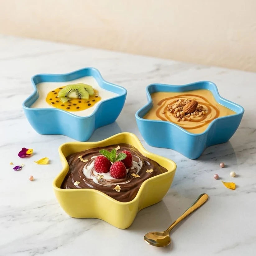 1Pcs Star Shaped Twinkle Bowl For Fruits & Sweets