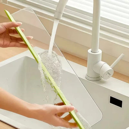 Transparent Acrylic Sink Splash Protector with Strong Suction Cups