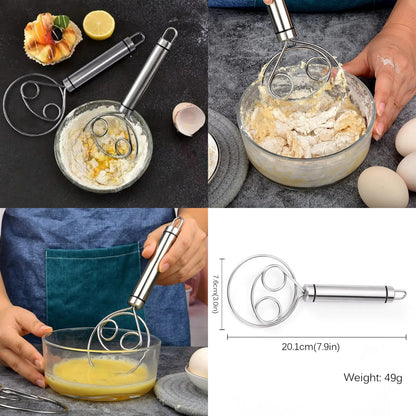 Stainless Steel  Dough Whisker Tool