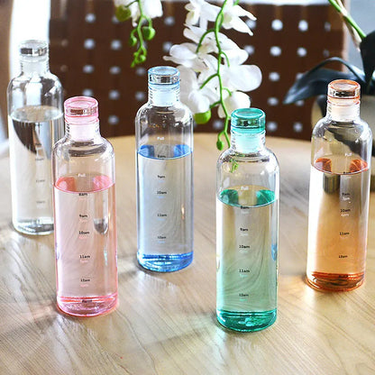 Wide Mouth Clear Plastic Water Bottle