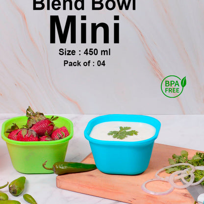 Multi Purpose Mini Blend Bowl Set Of 4