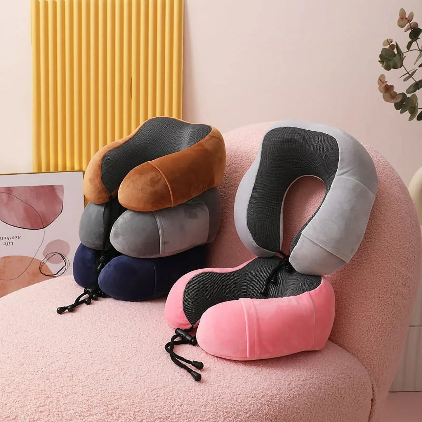 Premium Quality U-Shaped Travel Neck Pillow