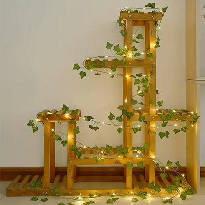 2 Meter Green Artificial Hanging Strips Light For Weddings & Parties