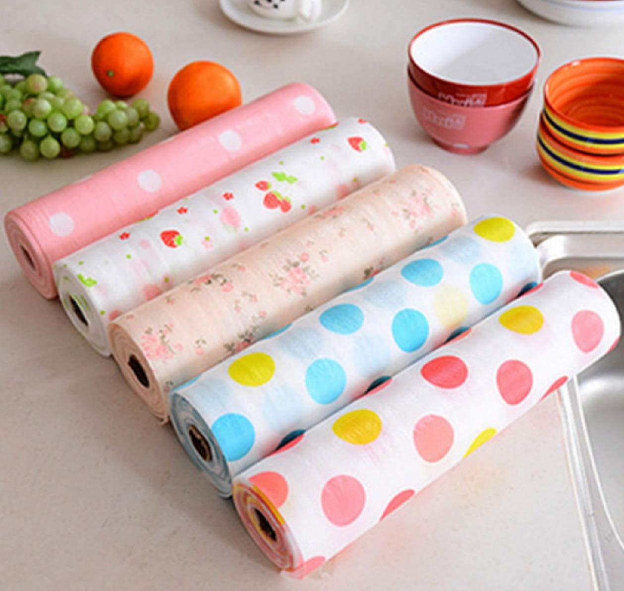 1 Roll Anti Slip Kitchen Cupboard Liners Mat Roll – gobazar.pk