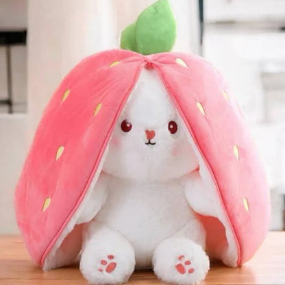 Plush Strawberry Bunny (25Cm/10Inch)