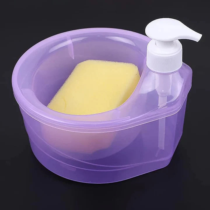 Dish Soap Pump With Sponge