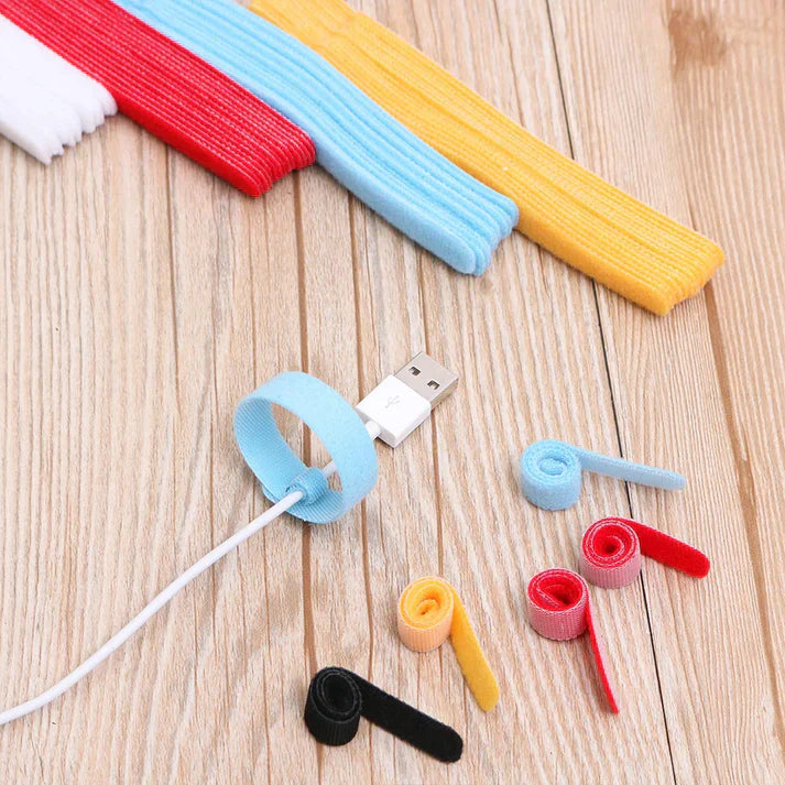 5 Pcs Velcro Cable Organizer Ties