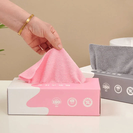 20Pcs Multipurpose Microfiber Cloths Reusable Home Cleaning Rags
