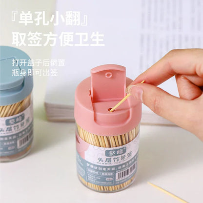 Toothpick Container with 400 Toothpicks