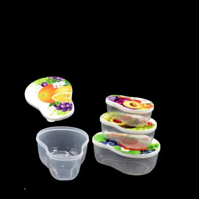 Pack Of 4 Airtight Kitchen Containers Set