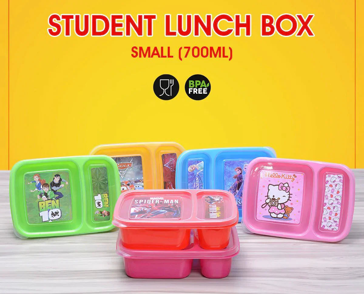 Marvel Cartoon Character Hero's Lunch Box